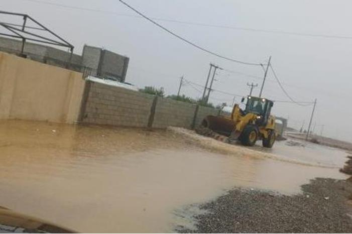 مياه الأمطار تداهم 4 منازل في مناطق بلدية القطرانة