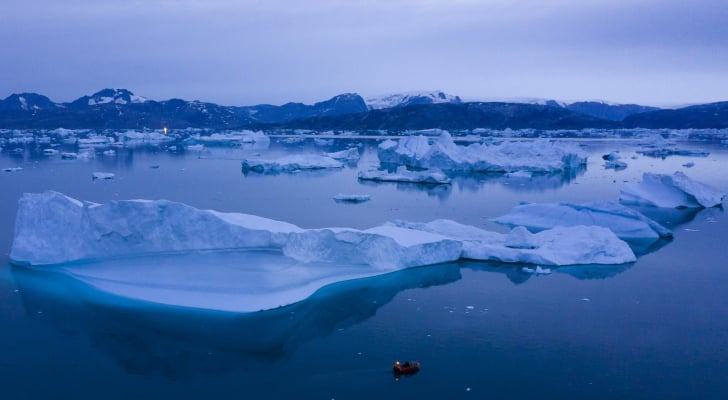 غرينلاند تسجل أعلى درجات حرارة منذ ألف عام