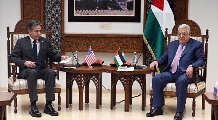 بلينكن يلتقي عباس الثلاثاء لتهدئة الأوضاع في الضفة