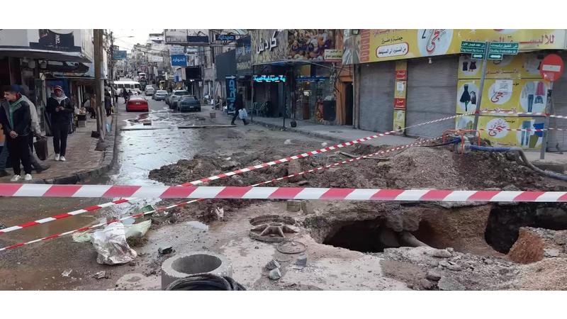 بلدية إربد: إصلاح الطرق المتضررة جراء المنخفض الأخير