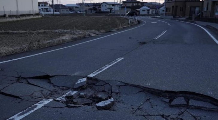 زلزال بقوة 6.1 درجة يضرب اليابان
