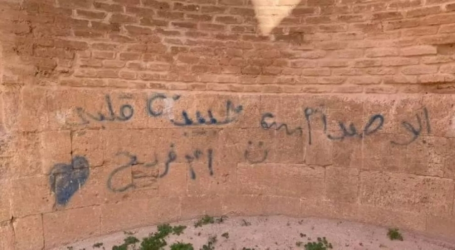 بلعاوي: إزالة الاعتداءات عن جدران قصر المشتى تحتاج وقتا ودقة