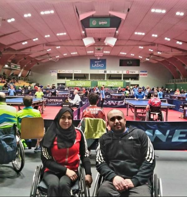 أبو جامع يحسن ترتيبه الدولي في كرة الطاولة لذوي الإعاقة