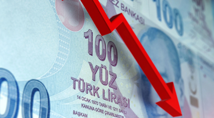 تراجع سعر الليرة التركية إلى أدنى مستوى مقابل الدولار