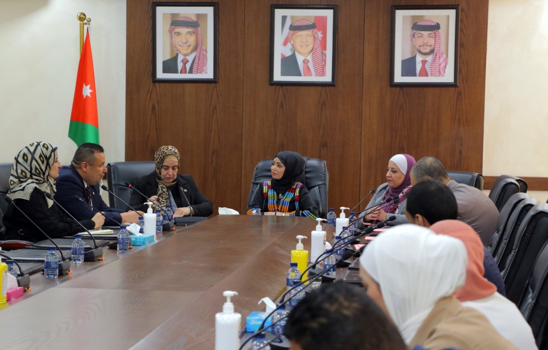 البرلمانية الأردنية التونسية تلتقي القائم بأعمال السفير التونسي