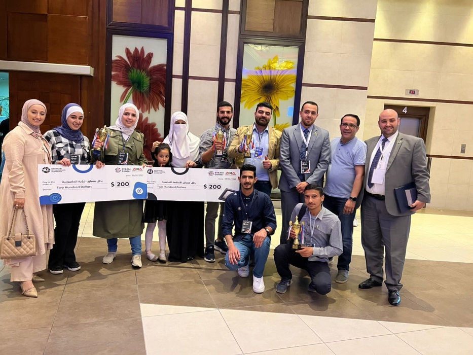 كلية تكنولوجيا المعلومات بجامعة الزرقاء تحصد جوائز الاولمبياد العربي الثاني للذكاء الإصطناعي