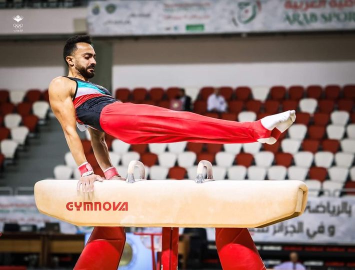 أحمد أبو السعود يُتوج بذهبية كأس الفراعنة الدولية للجمباز الفني
