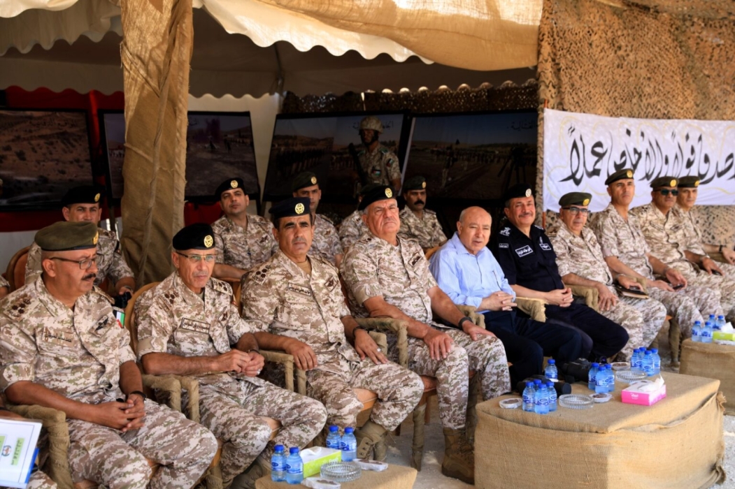 رئيس الأركان يزور جامعة مؤتة  الجناح العسكري