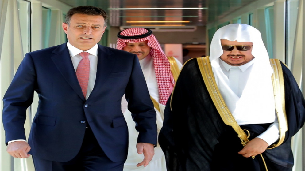 رئيس مجلس النواب يستقبل رئيس مجلس الشورى السعودي