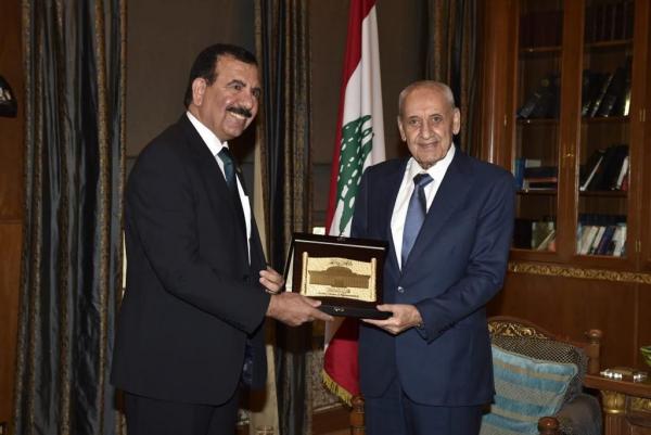 الخلايلة لـ بري: مواقف لبنان السياسية مؤيدة للأردن تأريخيا