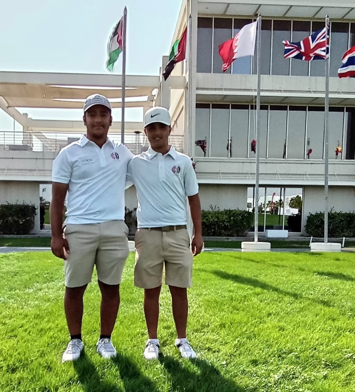 شناعة والرواشدة يشاركان في بطولة كأس الملك حمد الدولية للجولف