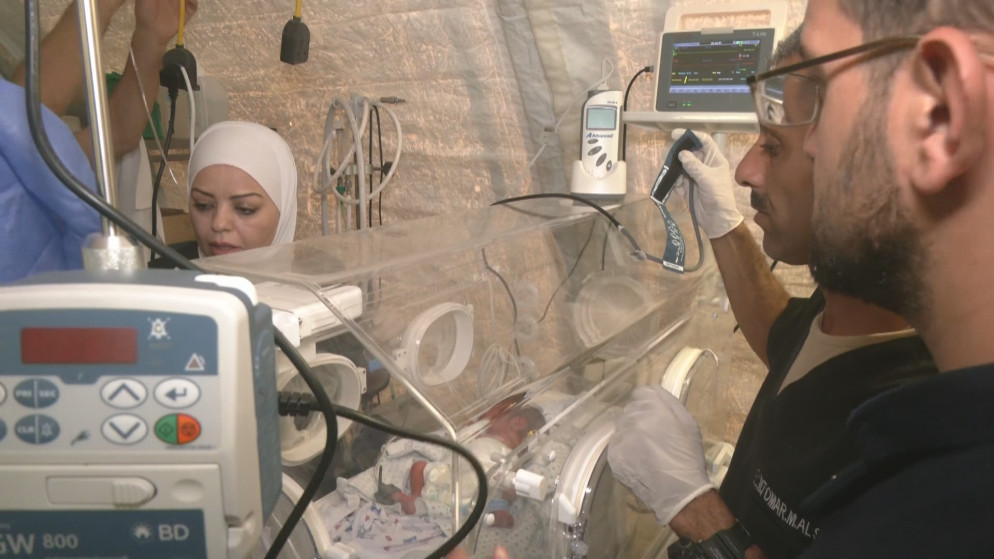 أكثر من 500 مصاب راجعوا الميداني الأردني في خان يونس خلال 72 ساعة