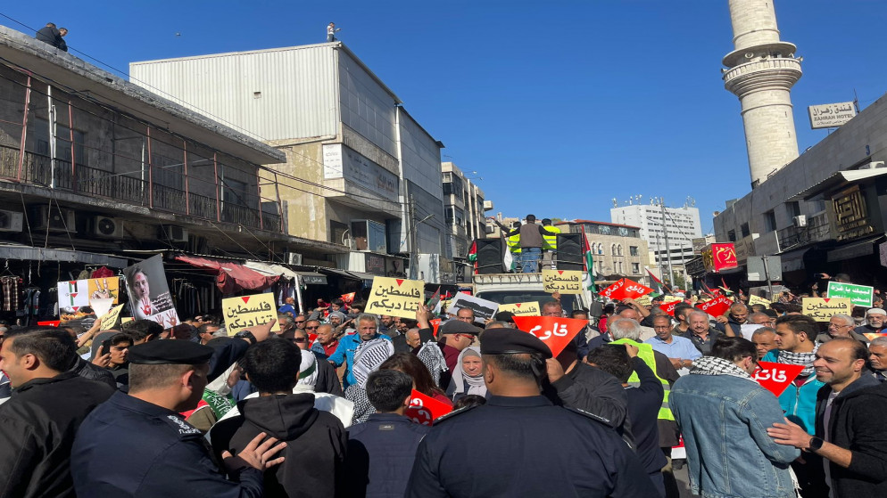 مسيرات حاشدة في محافظات عدة إسنادا لغزة ورفضا للحرب على القطاع