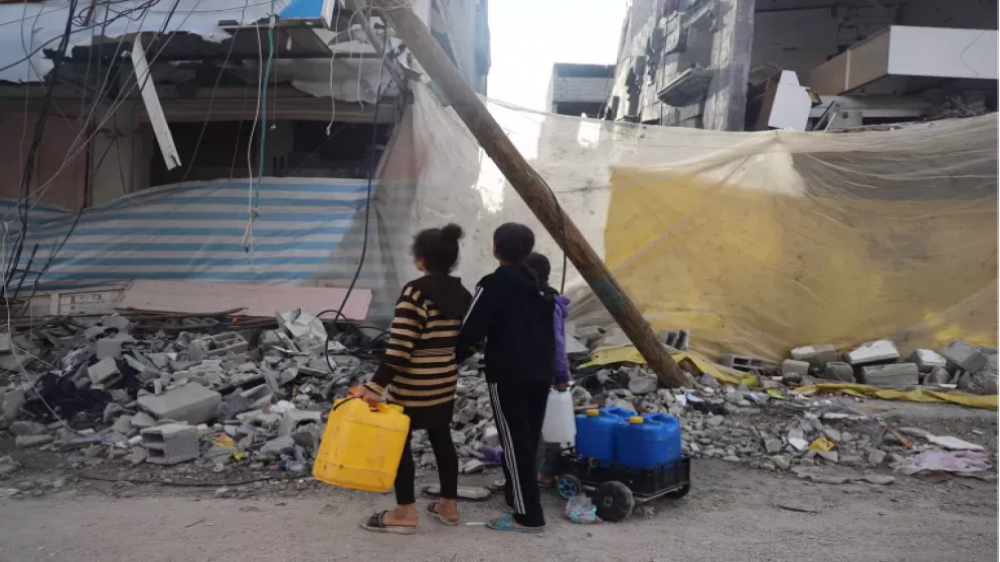 اليونيسف: أطفال غزة يفتقرون لـ90 من احتياجاتهم المائية
