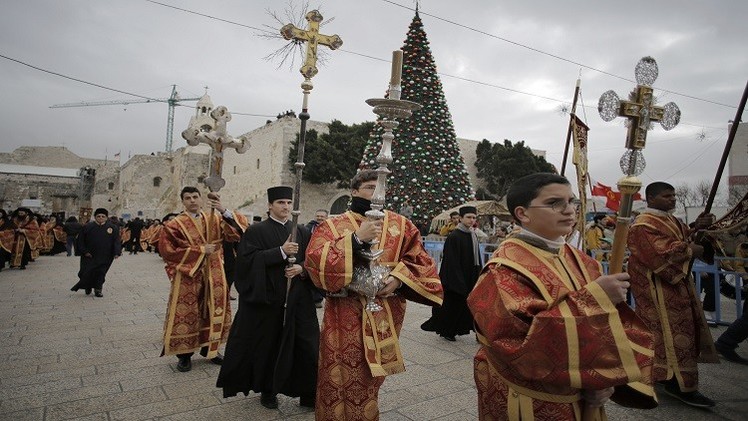 فلسطين: اقتصار احتفالات عيد الميلاد على الشعائر الدينية