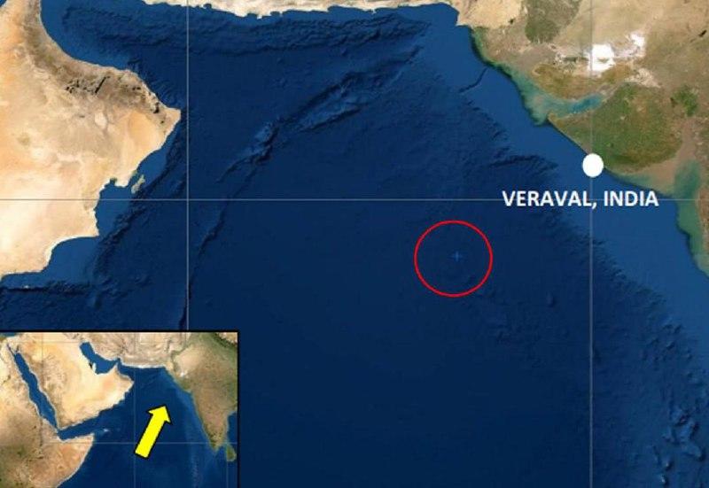 بلاغ بانفجار عقب هجوم استهدف سفينة قبالة سواحل الهند