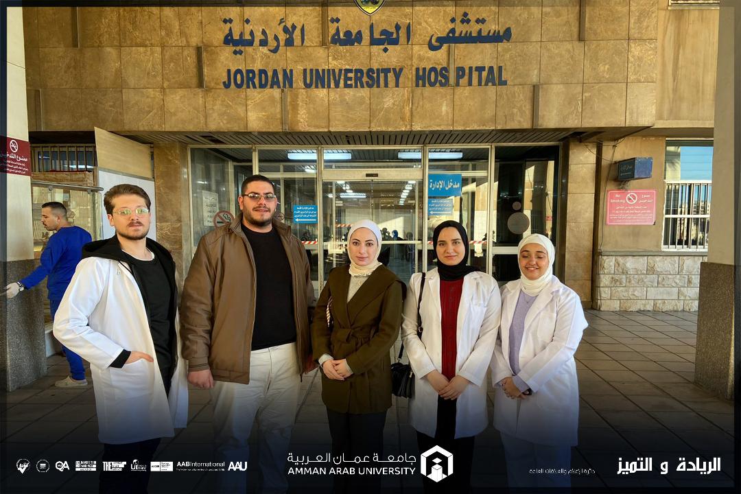 نحو صحة أفضل يوم توعوي لصيدلة عمان العربية في مستشفى الجامعة الأردنية