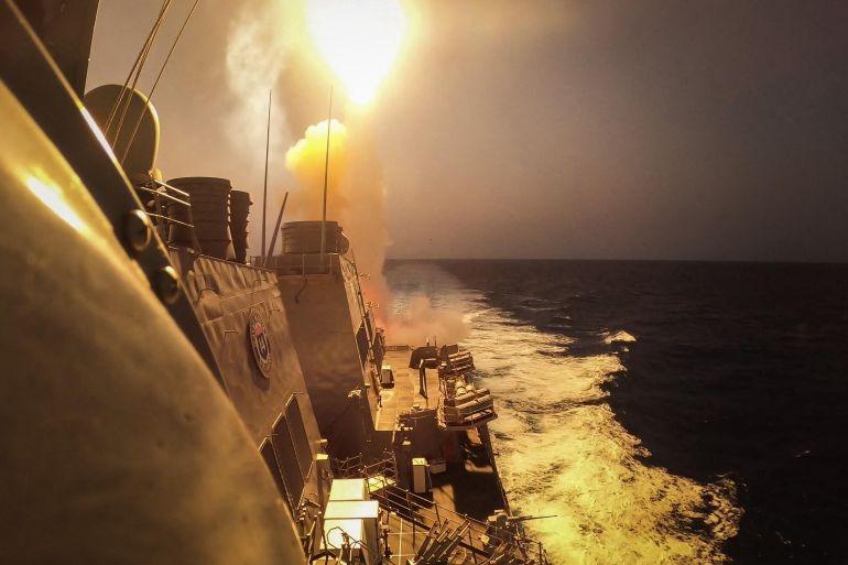 الجيش الأميركي يعلن إسقاط مسيّرة في البحر الأحمر