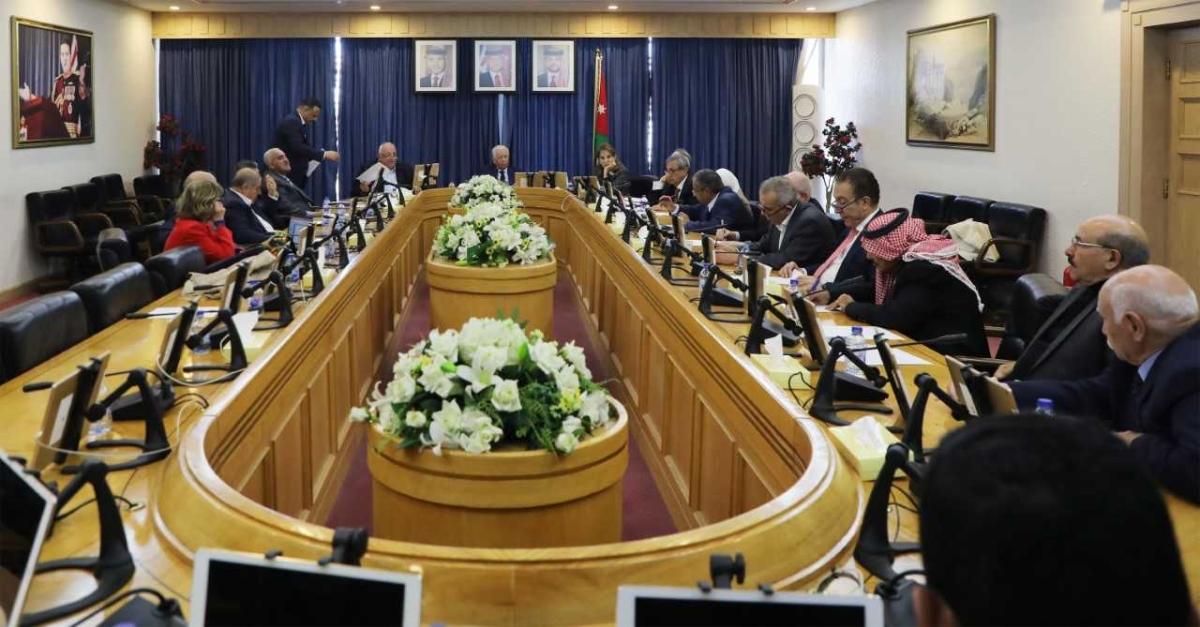 لجنة فلسطين في الأعيان تناقش آخر المستجدات على الساحة الفلسطينية