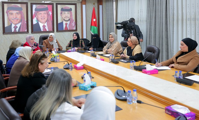 ملتقى البرلمانيات يلتقي رئيسة وأعضاء اتحاد المرأة الأردنية