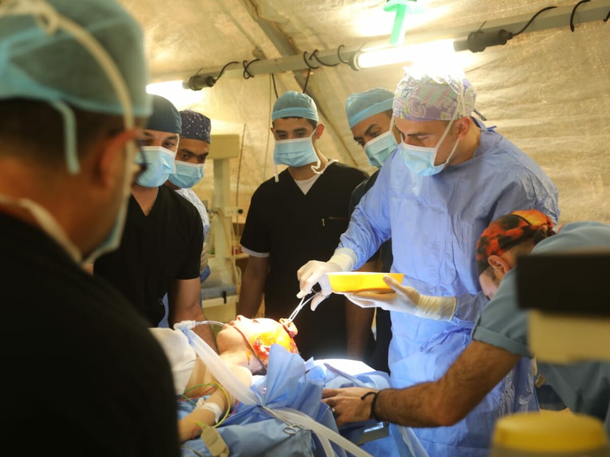 الميداني الأردني في خانيونس اسقبل 37 ألف مراجع وأجرى 6566 عملية جراحية