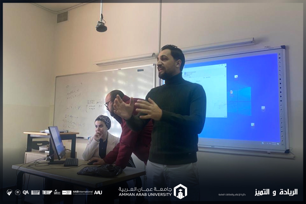 طلبة تربوية عمان العربية ينفذون ورشة مهارات التواصل الاجتماعي