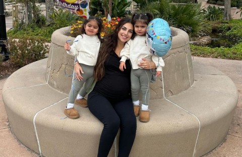 فاليري أبوشقرا تستقبل مولودها الثالث بعد فترة من الحمل السري