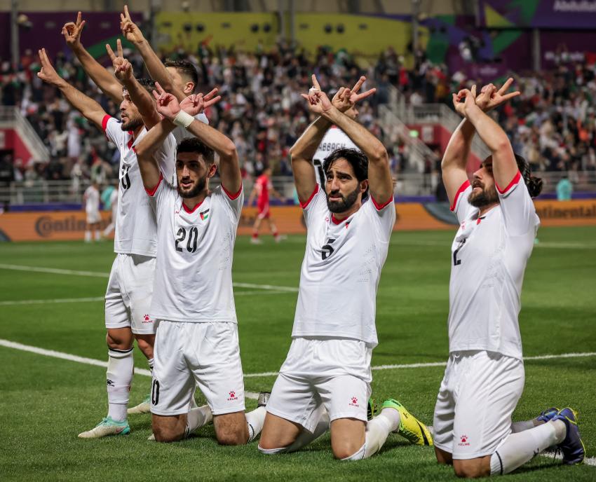فلسطين تتأهل إلى ثمن نهائي كأس آسيا للمرة الأولى