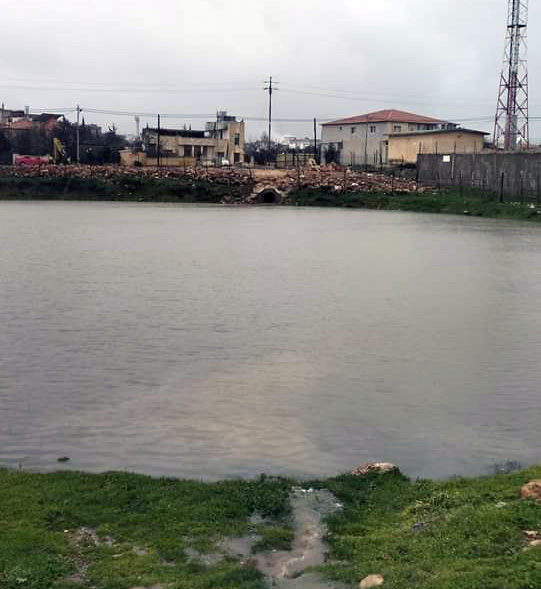 معالجة 8 مواقع تجميع مياه الأمطار في بلدية الجنيد