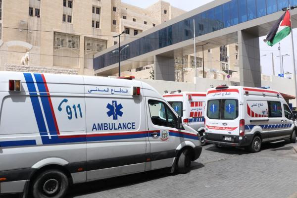 7 إصابات  إثر حادث تصادم مركبتين في ضاحية الياسمين