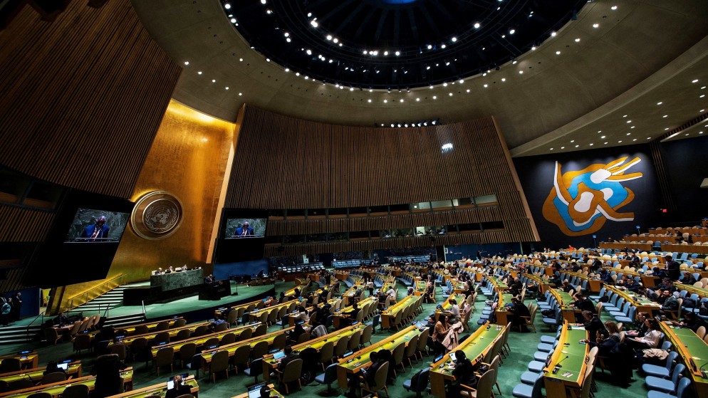 الجمعية العامة للأمم المتحدة تعقد جلسة بشأن الأونروا