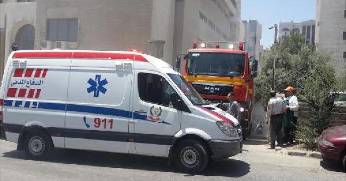 عاجل وفاة سيدة وإصابة زوجها اثر حريق منزل في محافظة العاصمة