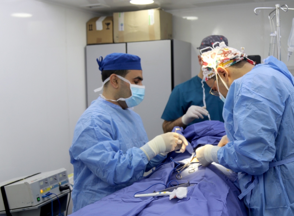 المستشفى الميداني الأردني نابلس2 يجري 3 عمليات لأطفال دون سن 3 سنوات