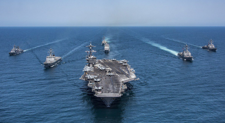 الجيش الأمريكي يعلن تدمير زوارق مسيرة في البحر الأحمر