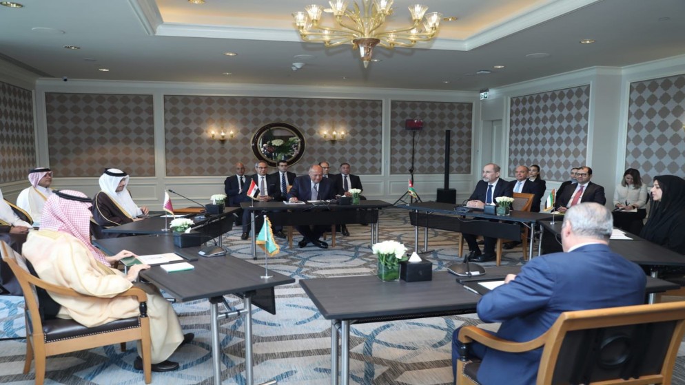 وزير الخارجية يبحث في اجتماع عربي بالقاهرة جهود وقف الحرب على غزة