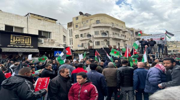 مسيرات في عمّان ومحافظات عدة رفضا لاستمرار العدوان على غزة