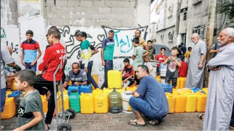 الزعبي: تكلفة نقل م3 من المياه بين 30 و40 دولارا في غزة