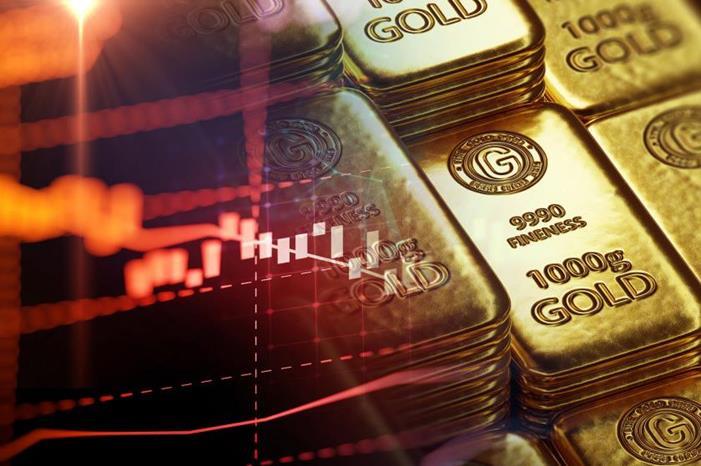 أسعار الذهب تتراجع عالمياً لكنها تتجه لمكاسب أسبوعية