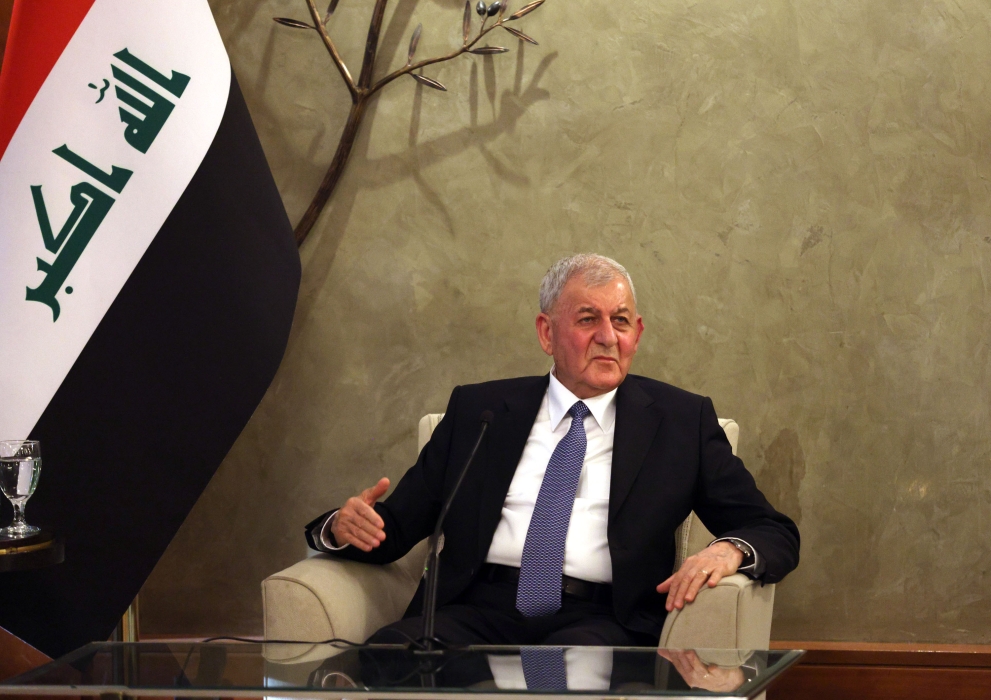 الرئيس العراقي يلتقي الجالية العراقية في الأردن