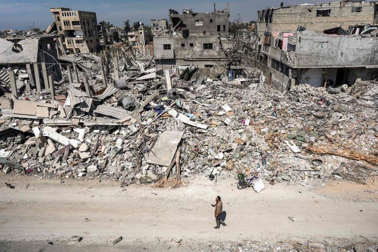 خبراء أمميون: الذكاء الاصطناعي قد يفسر الدمار الواسع بقطاع غزة