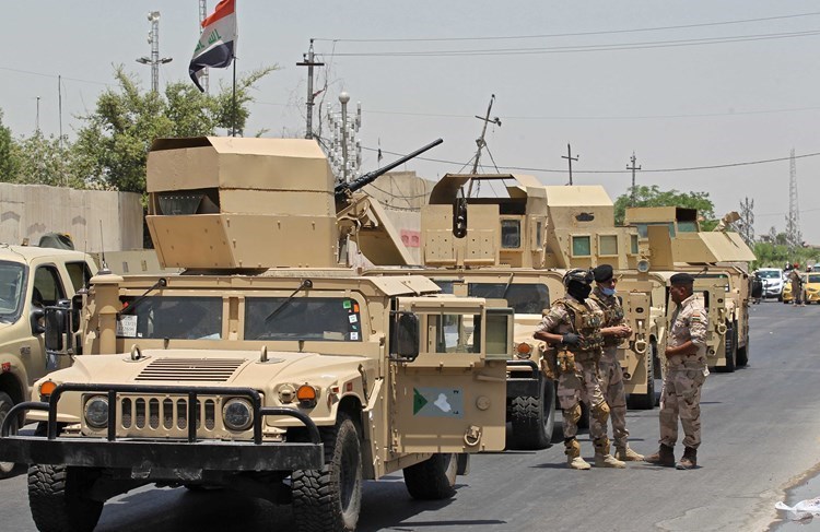 الجيش العراقي ينفذ عملية عسكرية ضد عصابة داعش
