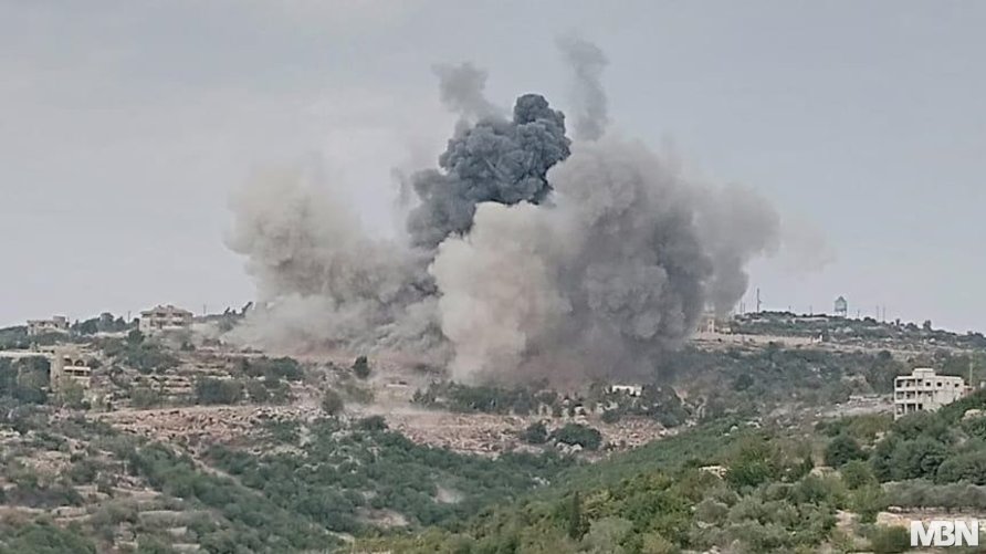 إسرائيل تقصف مواقع في جنوب لبنان بعد تسلل مسيّرات