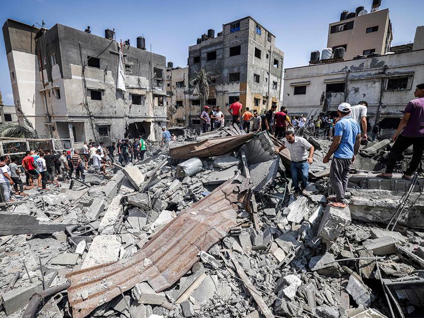 ارتفاع عدد شهداء قصف إسرائيلي على منزل غرب رفح