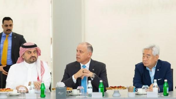الأمير فيصل والأمير راشد يستقبلان أعضاء المنظمة الإنسانية للتايكوندو