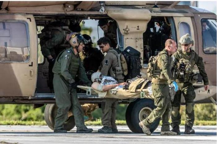 3 منهم بحالة حرجة .. 10 جنود إسرائيليين يتلقون العلاج بعد إصابتهم بقصف كرم أبو سالم