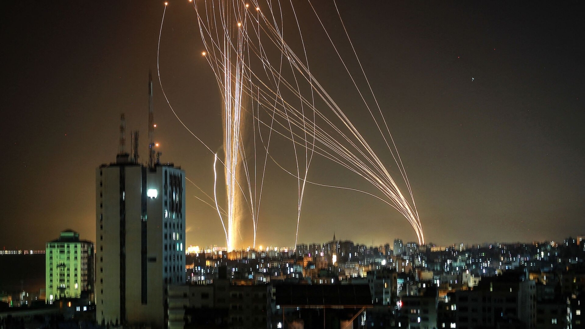 المقاومة في غزة تقصف غلاف القطاع