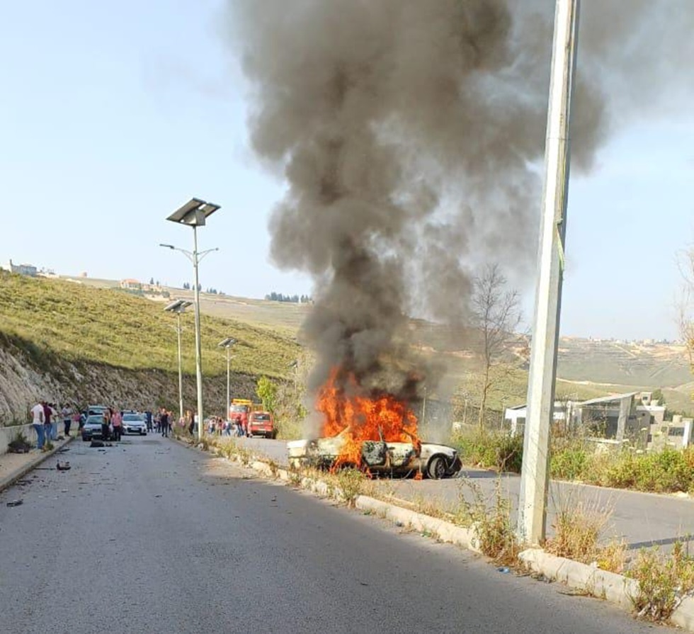 الدفاع المدني بلبنان: استشهاد شخص وإصابة 3 في غارة إسرائيلية