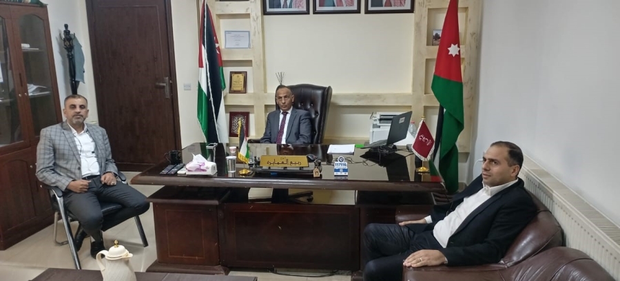 محافظ الطفيلة يتفقد مشاريع قطاع المياه