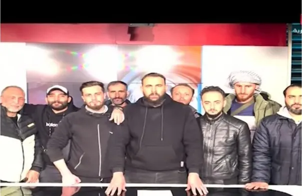 أول بيان من المعارضة على التلفزيون السوري الرسمي