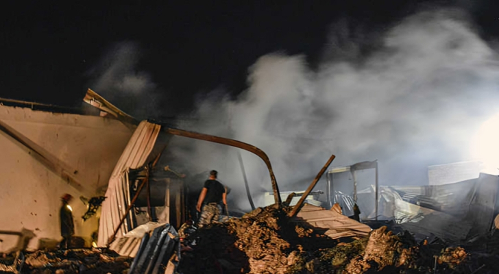 إسرائيل تهاجم 250 هدفا عسكريا بسوريا